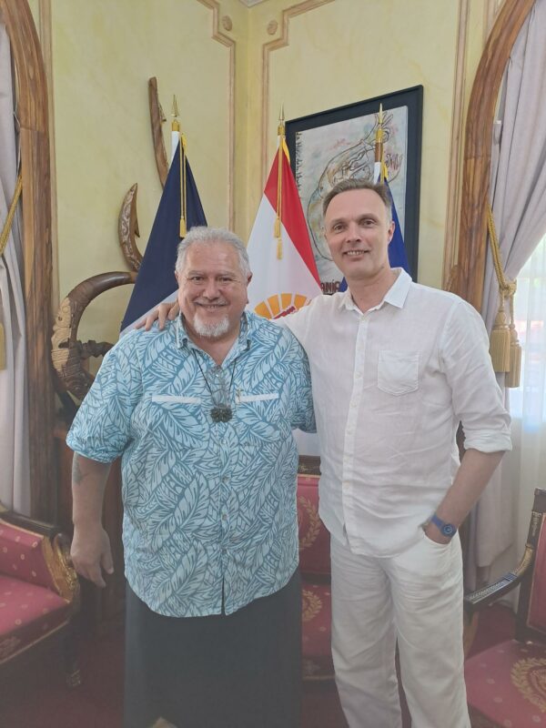 Moetai Brotherson Président de la Polynésie française