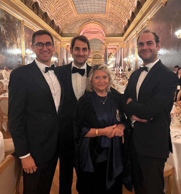 La famille aux commandes du Champagne Duval-Leroy